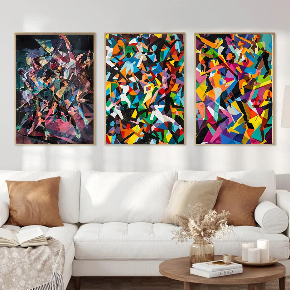 

1 шт., декоративная абстрактная картина для украшения стен