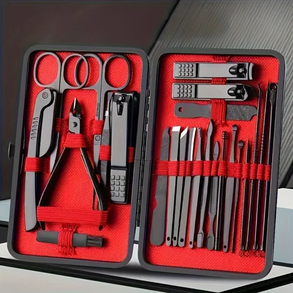 24 Piece Professional Manicure and Pedicure Set