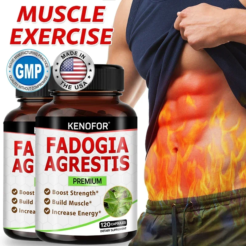 

Men's Energy Supplement - Muscle Booster - Promotes Fat Loss, Muscle Growth, Improves Performance - Anti-Fatigue Supplement