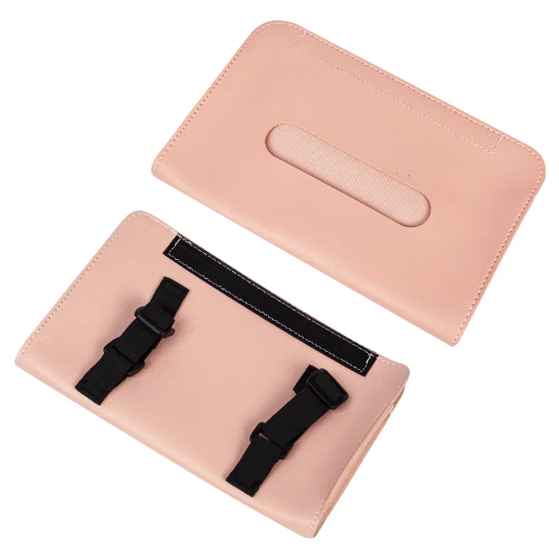 

Car Tissue Bag Car Seat Back Armrest With Car Tissue Paper Towel Leather Creative Car Hanging Mask Storage Bag