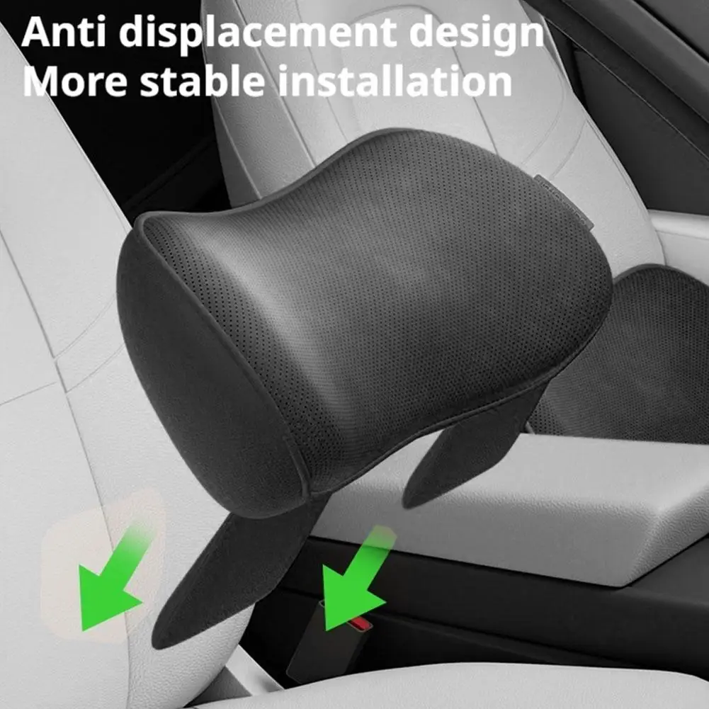 Synthetic Fiber Car Lumbar Support Pillow for Lower Back Relief
