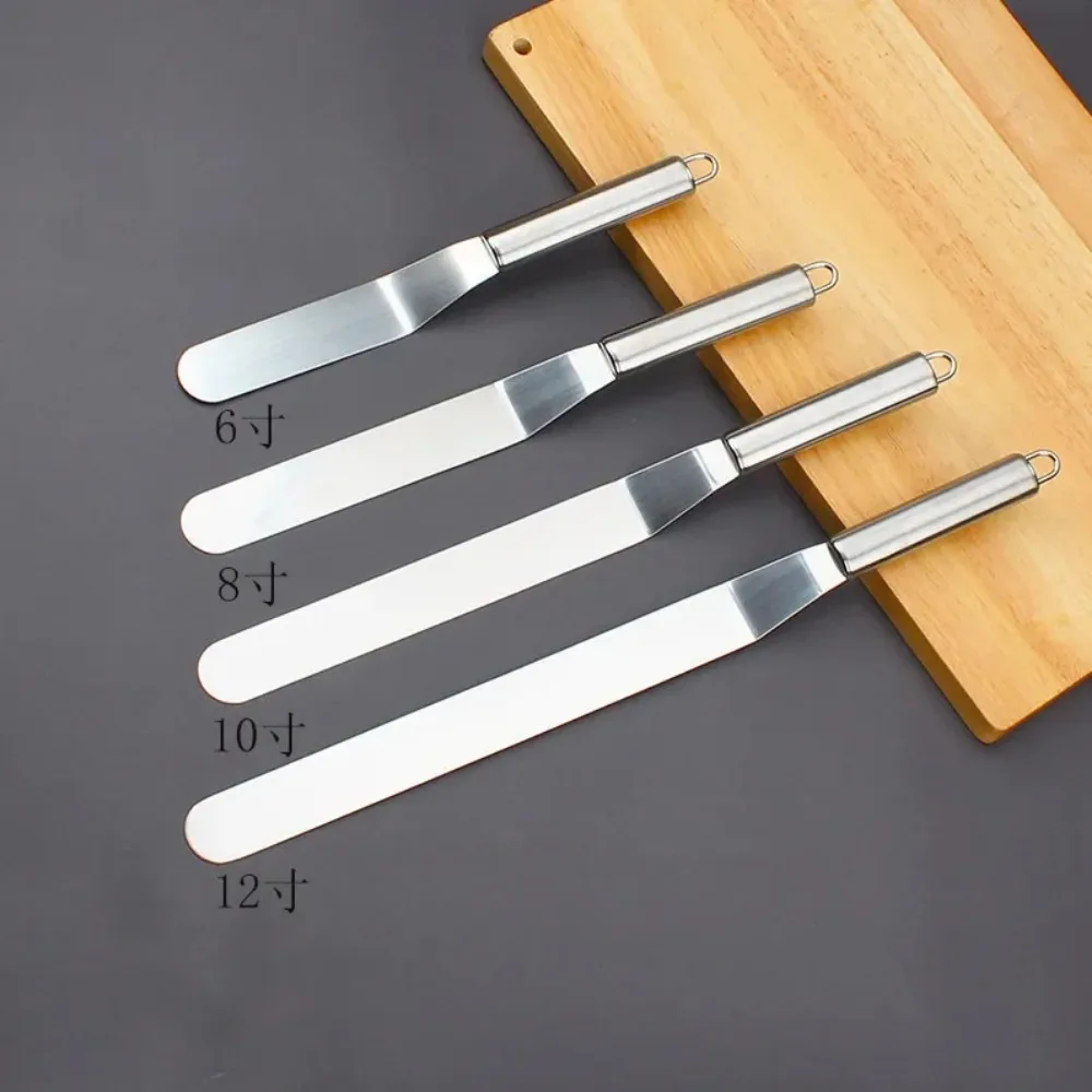 Stainless Steel Icing Spatula Set - 681012 Inch Cake Decorating Tools