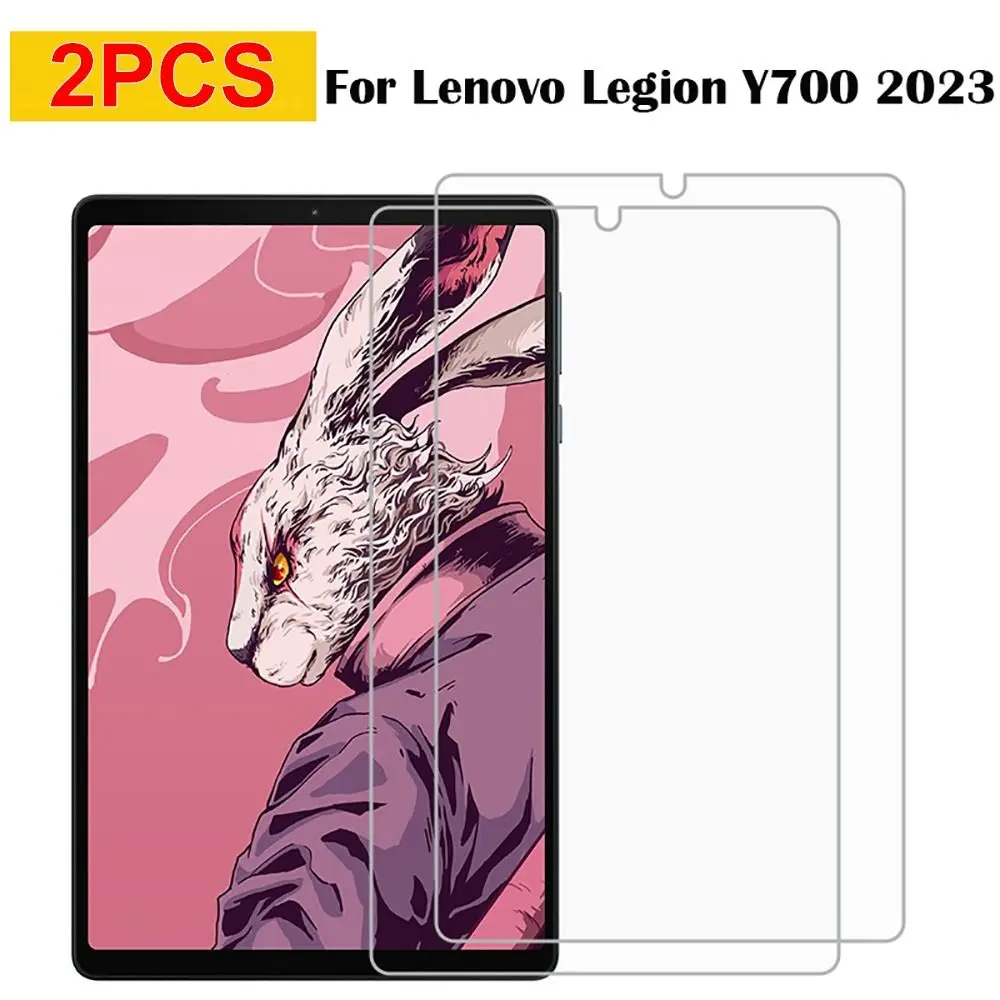 

2pcs 9H Hardness Screen Protector 2.5D Arc HD Tablet Screen Film 8.8inch Anti-scratch Tempered Glass for Lenovo Legion Y700 2023