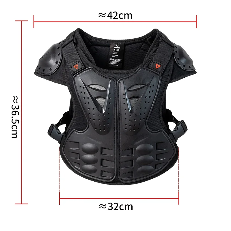 Kid's Motorcycle Armor Vest Protection Motocross Body Armor Jacket Protective Armors Riding DH Moto Full Children