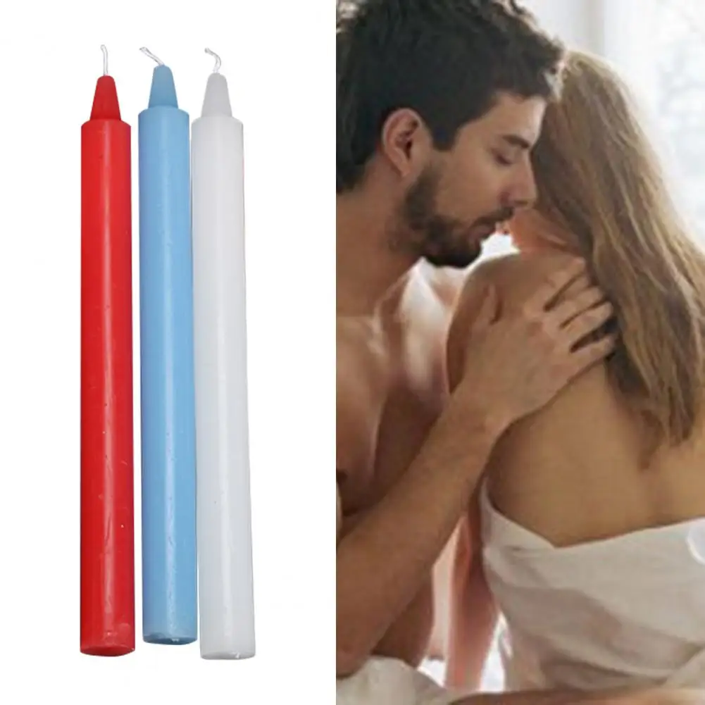 1 Box Sex Candle Low Temperature Romantic Candle Wax Dripping Adult Games Sex Pleasuring Toys Low Heat