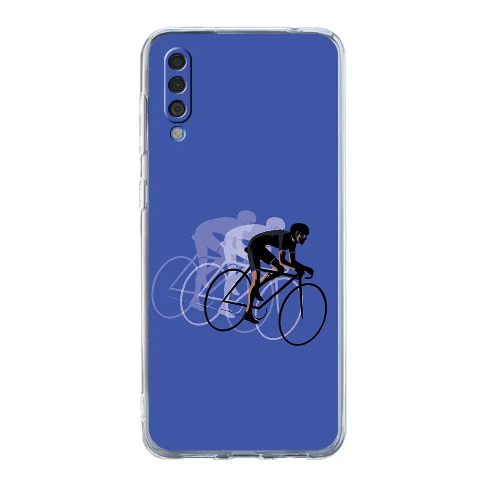 Protective Bicycle Exercise Themed Phone Case with French Design