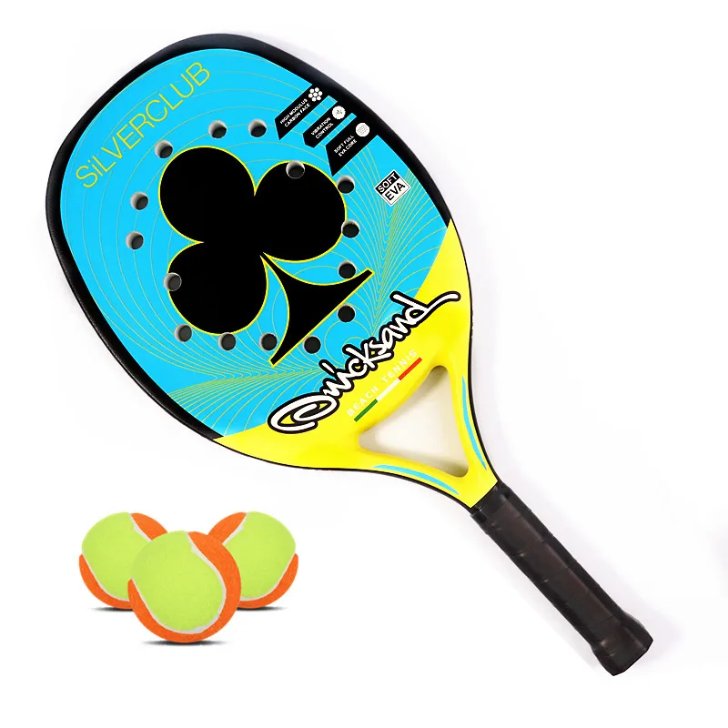 2021 professional player beach tennis racket carbon fiber EVA foam core lightweight bag | Спорт и