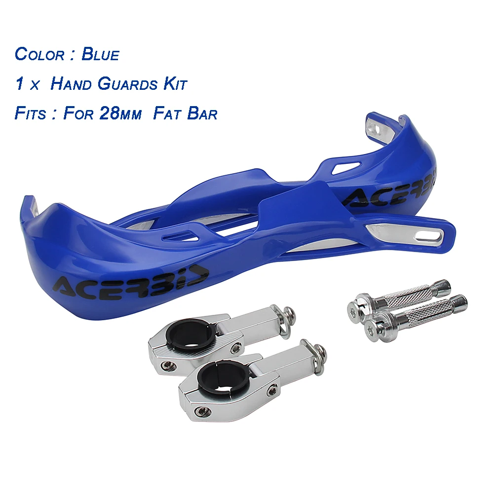 Universal Motorcycle Handguard Handlebar Shield for Off-Road and ATV Bikes
