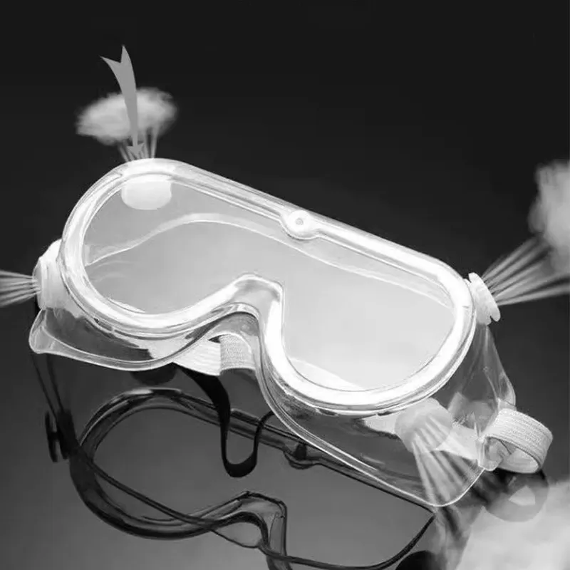 Lunettes anti-buée pour écran PC vues de profil, montrant l'épaisseur des verres et le design ergonomique.