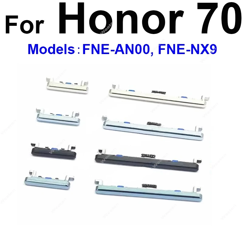 Power Volume Side Button Switch Replacement for Huawei Honor 70 Series