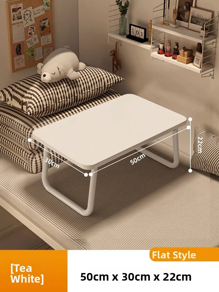 Mesa de cutador dobrável multifuncional, mesa pequena, dormitório, desenho animado, mesa de estudo, simples, casa, preguiç...