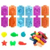 Fun Play Dough Tools Kit For Kids Children Toddlers Playdough Extruders Scissors Rollers Cutters Plasticine Clay Accessories Toy 4