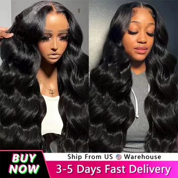 300% 30 40 Inch Body Wave 13x6 Hd Lace Frontal Wig Human Hair Brazilian Pre Plucked Lace Wigs For Women 13x4 Lace Front Wig 13x7 1