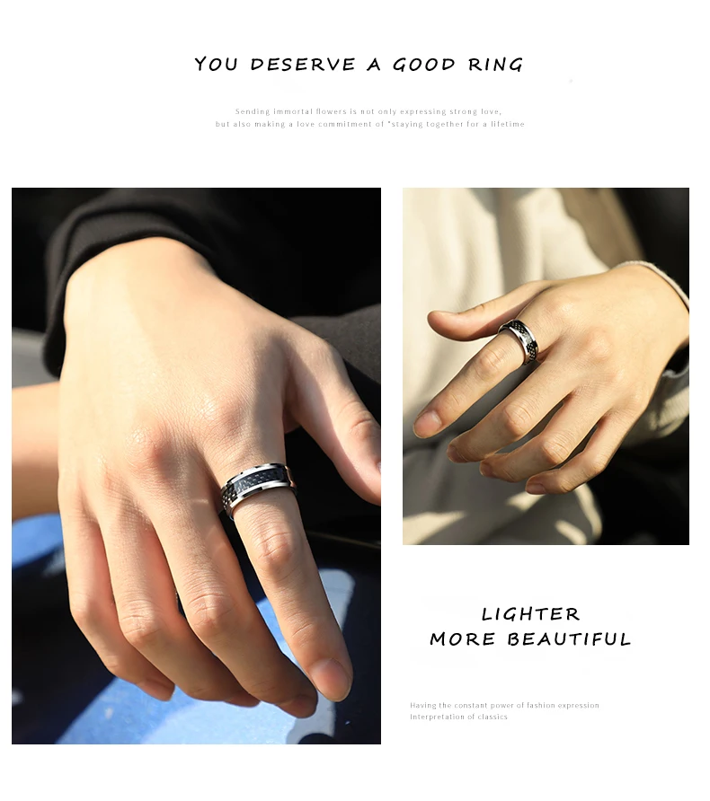 anéis de tungstênio para homens mulheres jóias alta polido preto fibra carbono personalizado conforto nome frete grátis