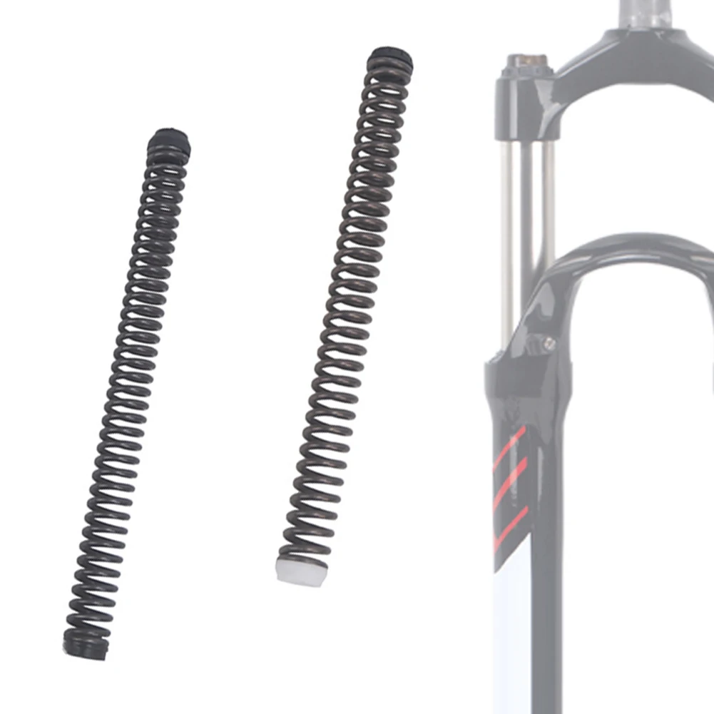 2pcs Bicycle Front Fork Shock Absorber Spring Coil MTB Mountain