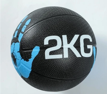 Fitness Training 2kg Solid Rubber Medicine Slam Ball