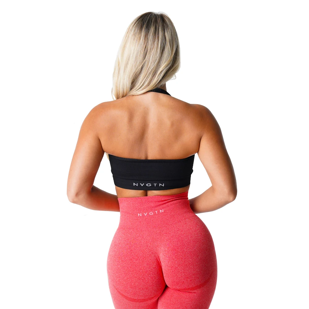 Minimal Sports Bra Backless Removable Women Athletic Bralettes