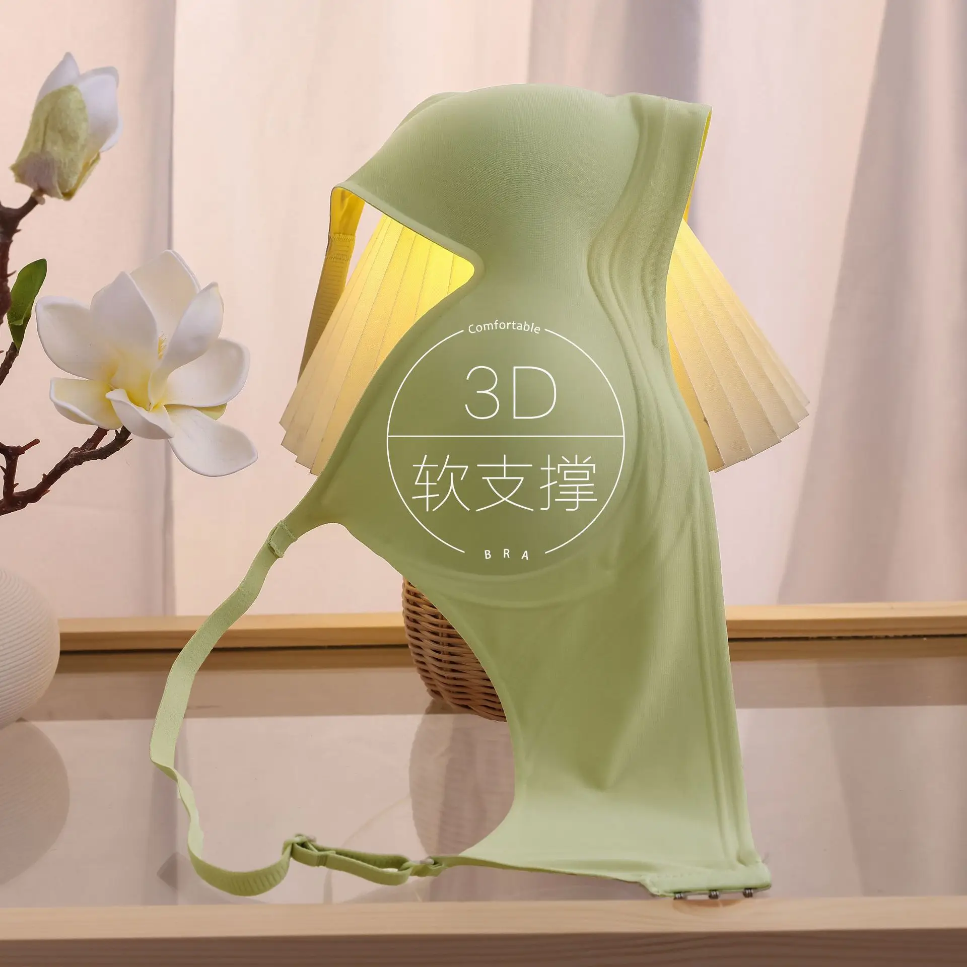 

Мягкий поддерживающий бюстгальтер 3D Jelly собирает и закрывает боковую грудь и облегает нижнее белье без следов Женская тонкая большая грудь