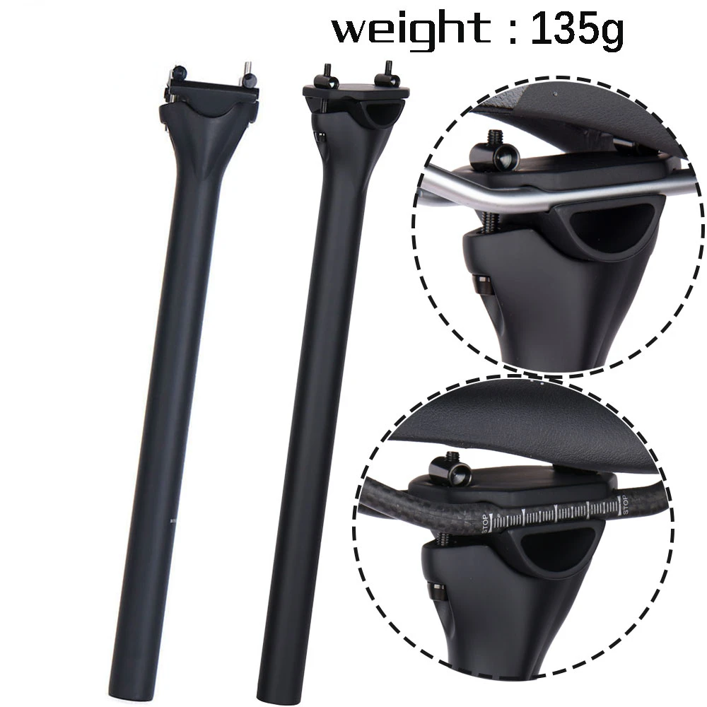 

ELITA ONE MTB Carbon Fiber Seat Post 27.2/30.9/31.6mm Mountain/Road Bike Seatpost UD Matte Bicycle Parts