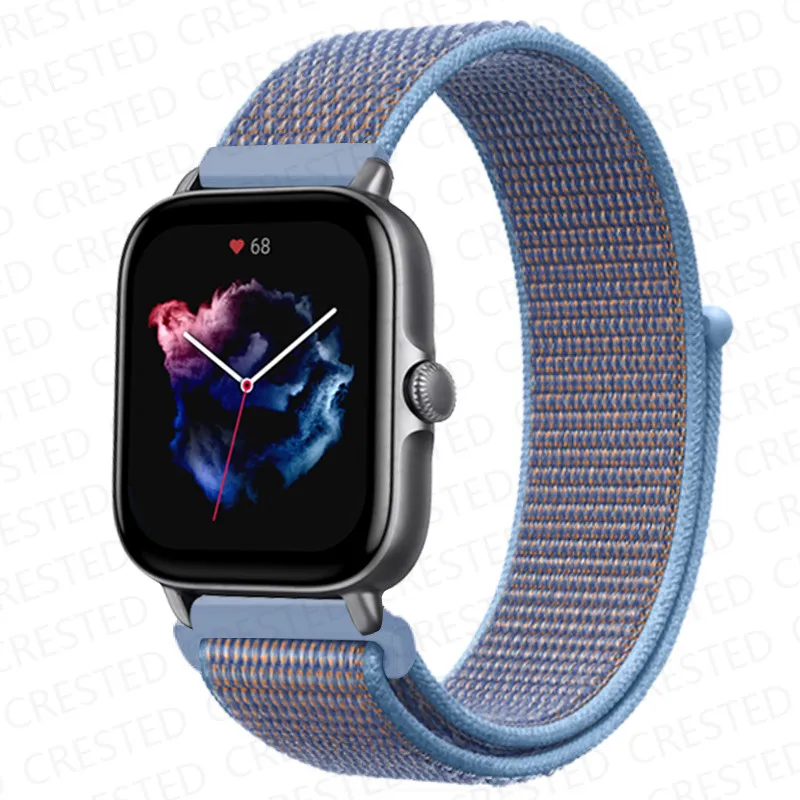Nylon Sport Watch Band Bracelet - 20mm/22mm Adjustable Strap