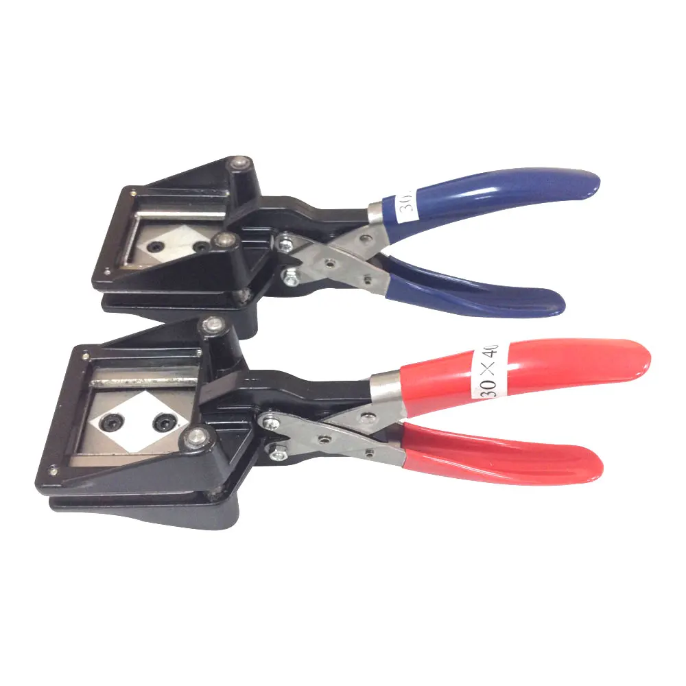 Hand Held Passport ID License Photo Picture Punch Cutter Cutting Tools 25x25/32x22/32x25/30x40/32x40/35x45/40x60/50x50/50x70 paper cutter paper punch paper craft punch fillet cutting tool bevel cutter