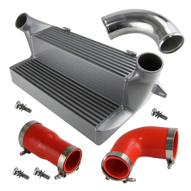 Intercooler escalonado de 7,5 pulgadas con Kit de manguera compatible