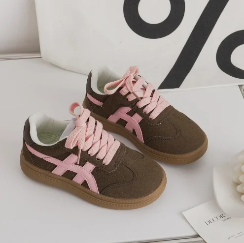 Children's Casual Shoes Boys and Girls Sports Series Canvas Children's Board Autumn Niche Shoes