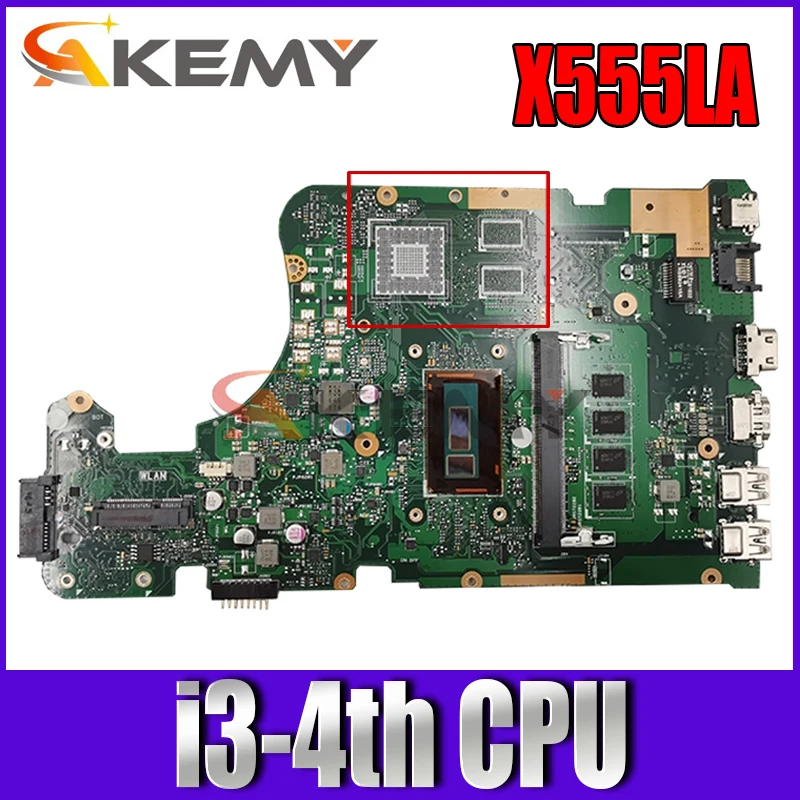 Материнская плата Akemy для ноутбука ASUS X555LA X555LAB X555LF X555LJ | Компьютеры и офис