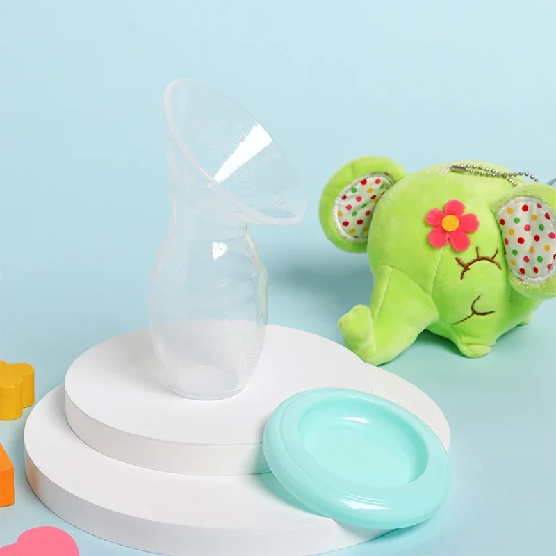 Baby Feeding Manual Breast Pump Partner Breast Collector Automatic Correction Milk Silicone Pumps Maternity Products