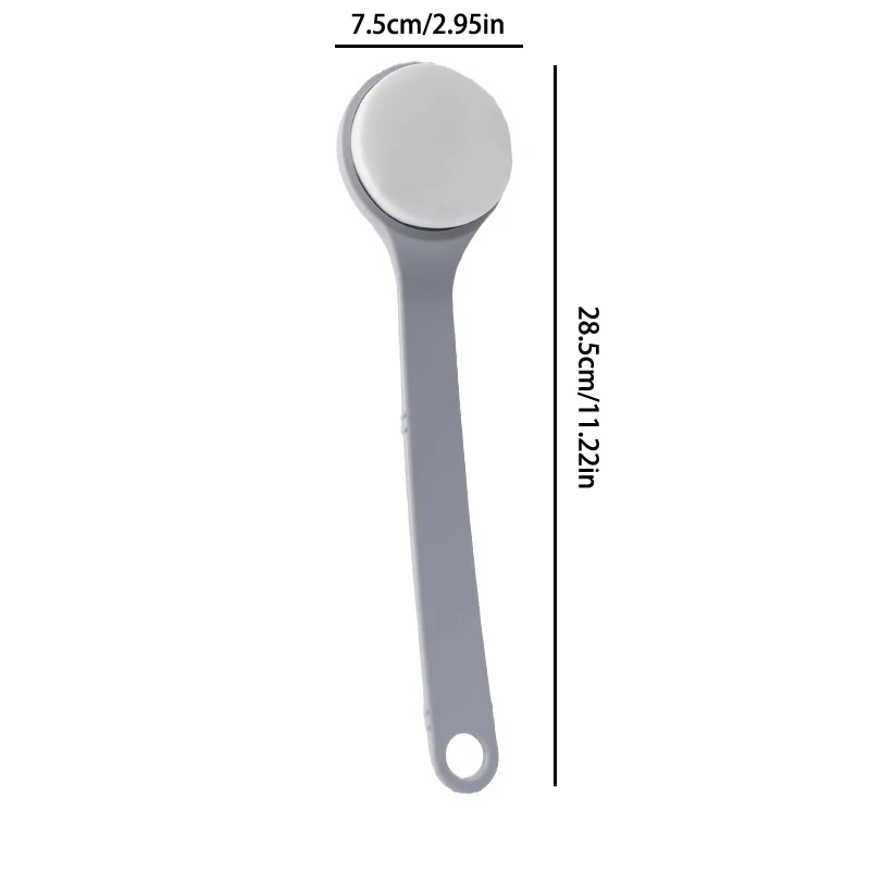 Multi-Function Lotion Sunscreen Ointment Applicator Long Handle Body Cleaner Shower Brush Free Sunscreen Back Applicator 6