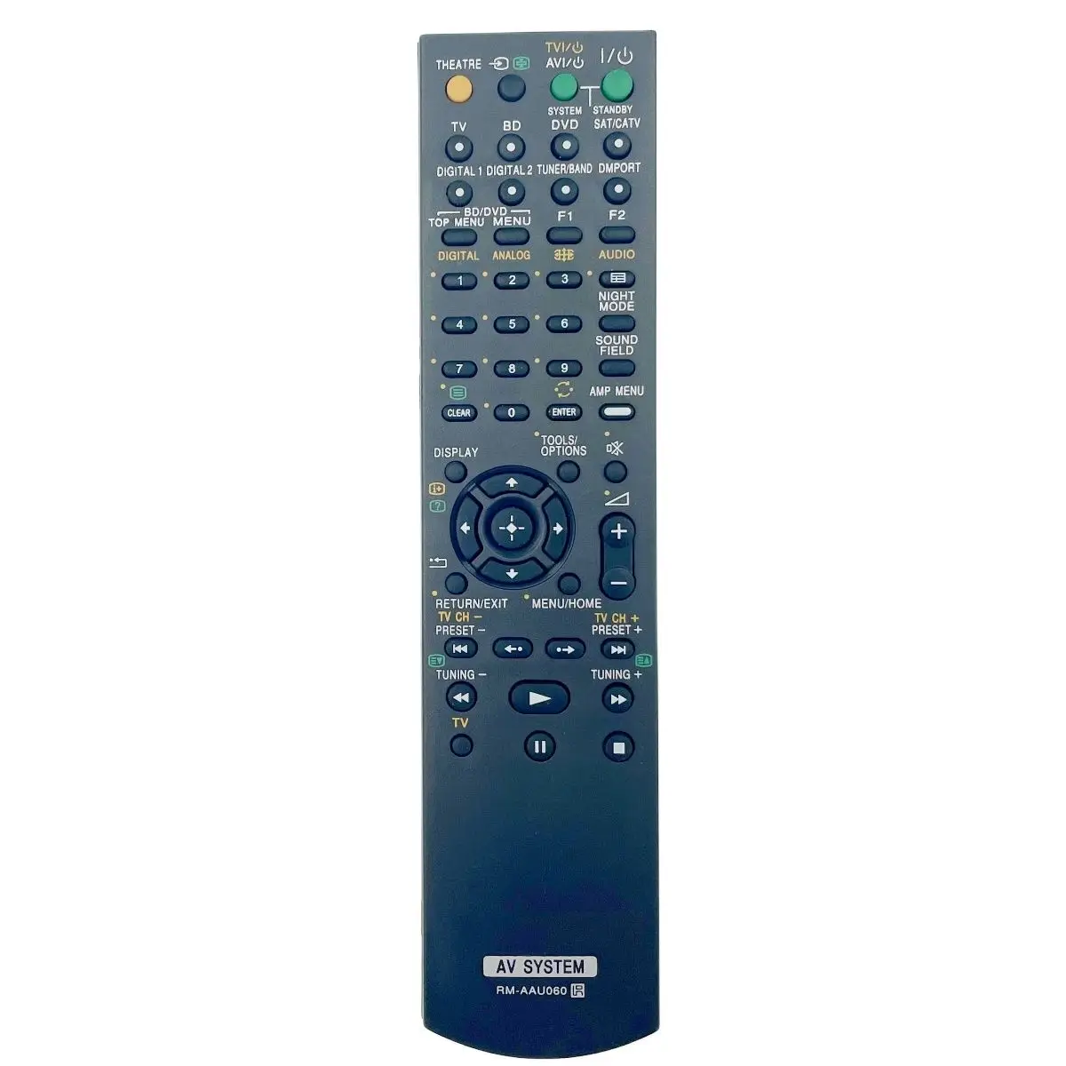 

Remote Control RM-AAU060 For SONY AV system HT-FS3 SA-WFS3 SS-FS3 HTSS360, STRKS360 ,Compatible w/ RM-AAU036 RM-AAU057 RM-AAU058