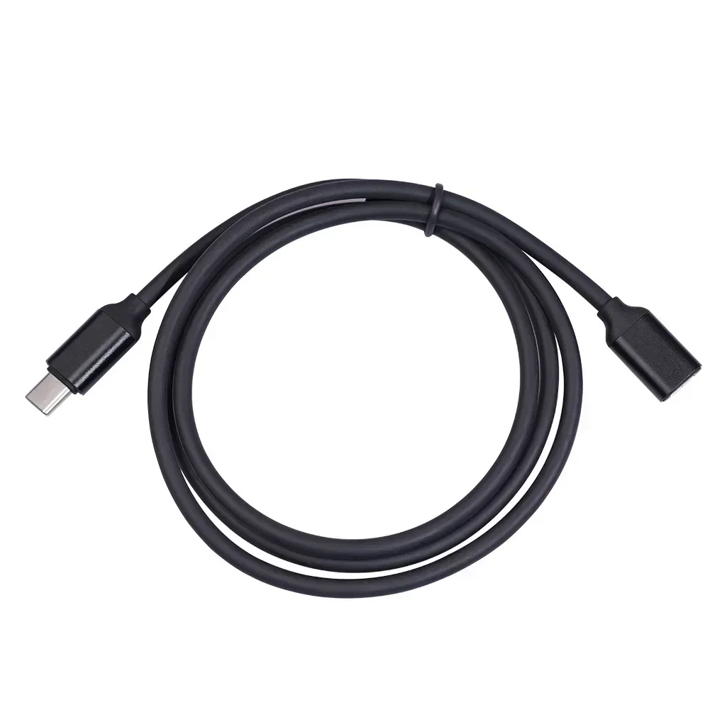 유형-c 남성-여성 연장 케이블 1M 3A 60W Usb C 유형-c 남성-여성 연장 케이블 연장 와이어 커넥터