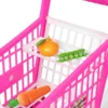 Simulation Shopping Cart Toy Grocery Boy Toys Trolley for Toddler Supermarket Abs Kids Child Baby Stroller 3