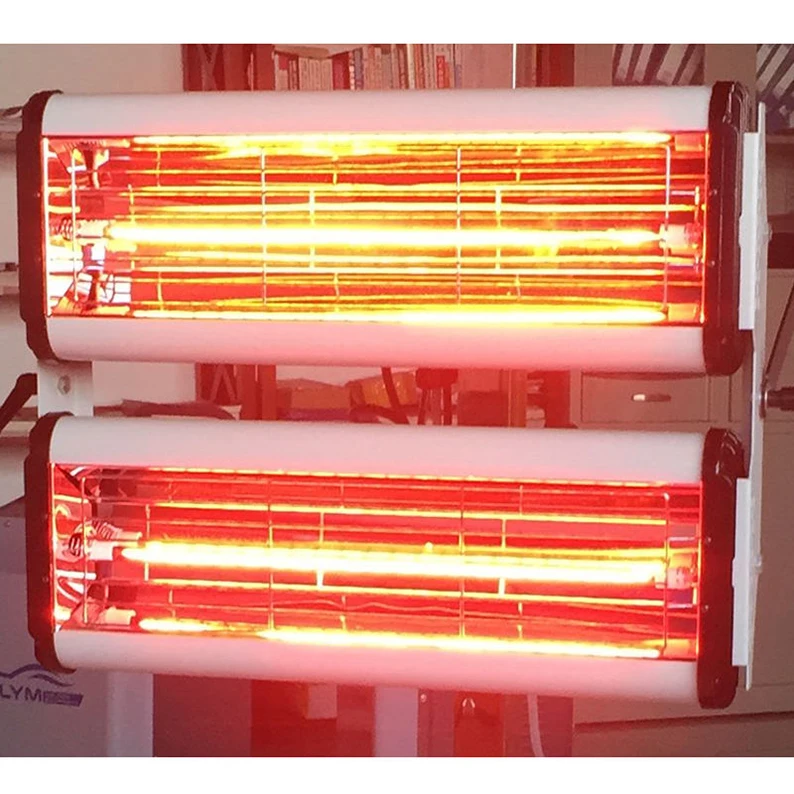 Infrared Lamp 1200W Short Wave Heating Tube Automobile Paint Drying Tube Baking Lamp Curing Bulb 355mm and 500mm