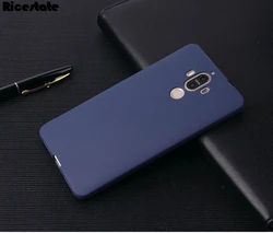 Ultra-Thin Frosted Silicone TPU Back Cover - Sleek & Soft Protective Case for Huawei Mate 10 Pro (Blue)
