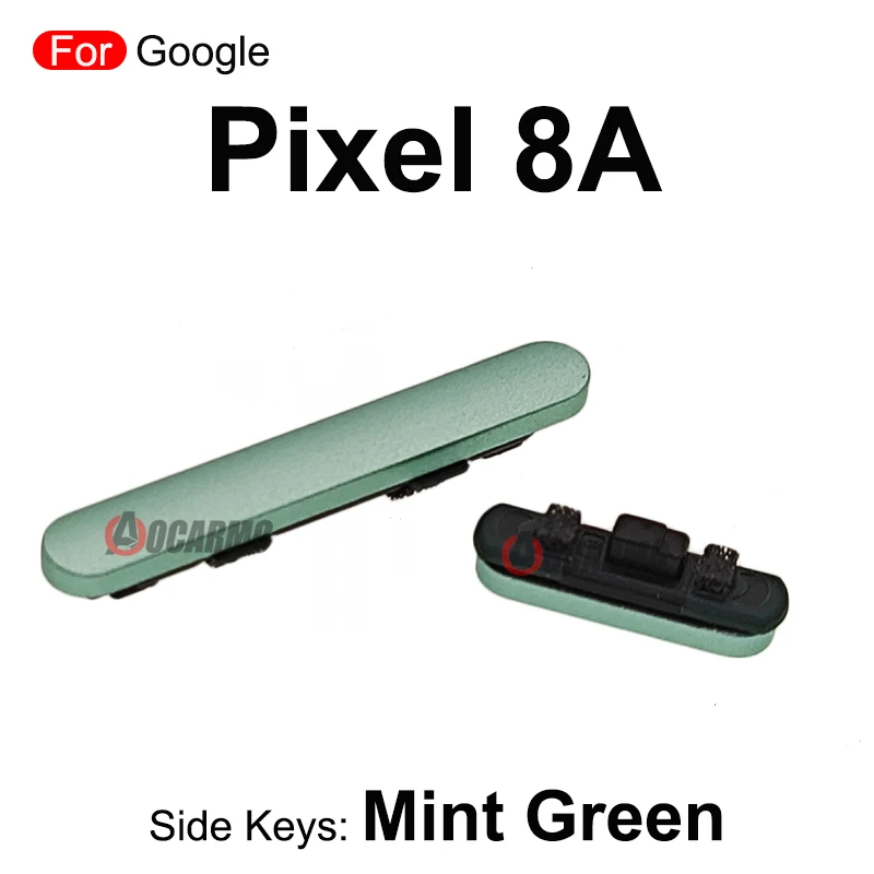 1Set Side Keys Power Volume Buttons Replacement Parts For Google Pixel 8A