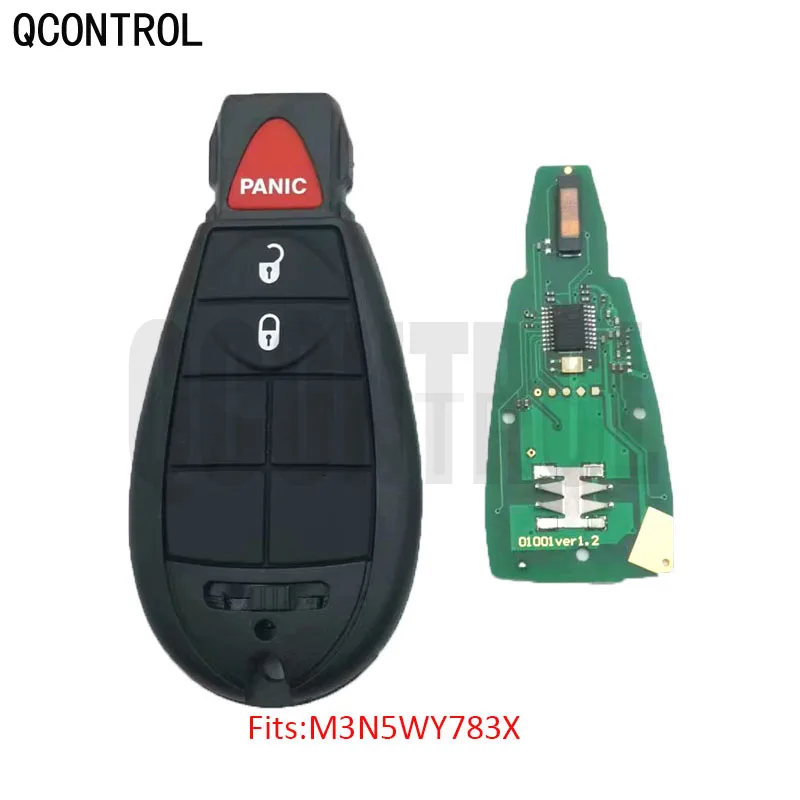 

QCONTROL Car Remote Smart Key for JEEP Commander Grand Cherokee M3N5WY783X / IYZ-C01C