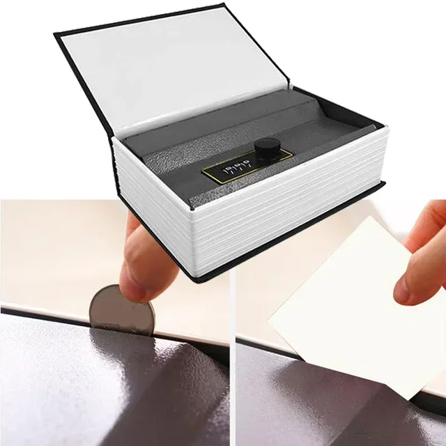 Home Secure Combination Key Lock Safe Box Cash Box Dictionary Book Box Mini Dictionary Book Money Hide Secret 5