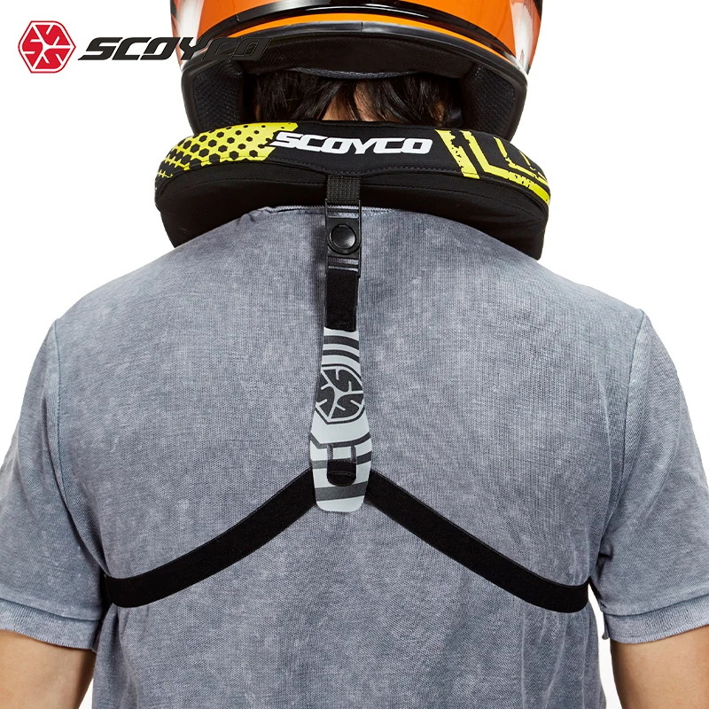 Motorcycle Riding Protection Neck Protector Off-Road Long-Distance Motorbike Cycling Motocross Moto Neck Brace Gear Accessories