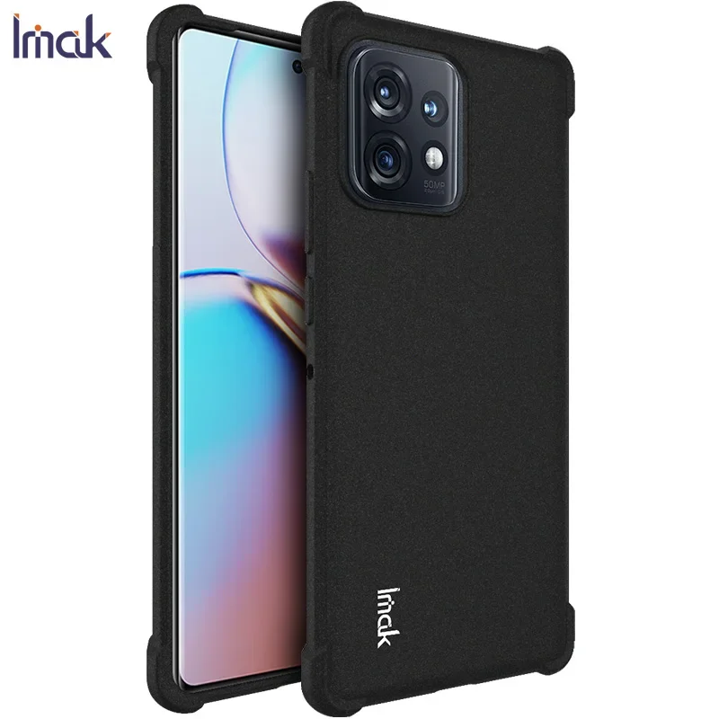 

For Motorola Edge 40 Neo X40 Pro 5G Matte Back Case Edge40 Pro IMAK Lens 360 Protect Flexible Air Bag Funda Moto X40 Phone Cover