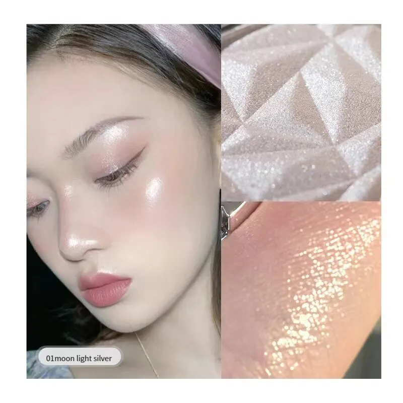 Face Powder Brighten And Modify Face Shadow Diamond Highlight Blusher Fairy Glitter Beautify Pearl Explode
