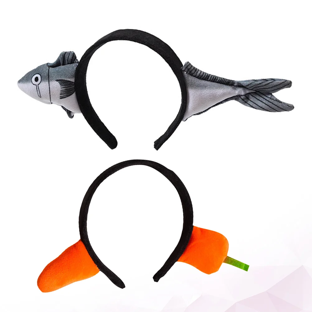 2 Pcs Party Supplies Headband Hair for Kids Funny Bands Headdress