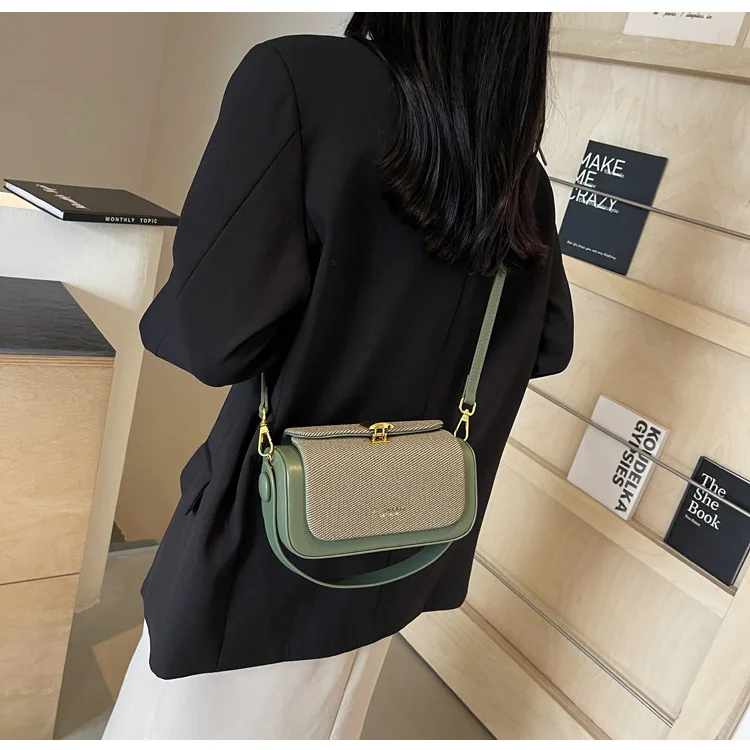 Mini Square Crossbody Bag - Luxury Designer Handbag Box Shape Satchel