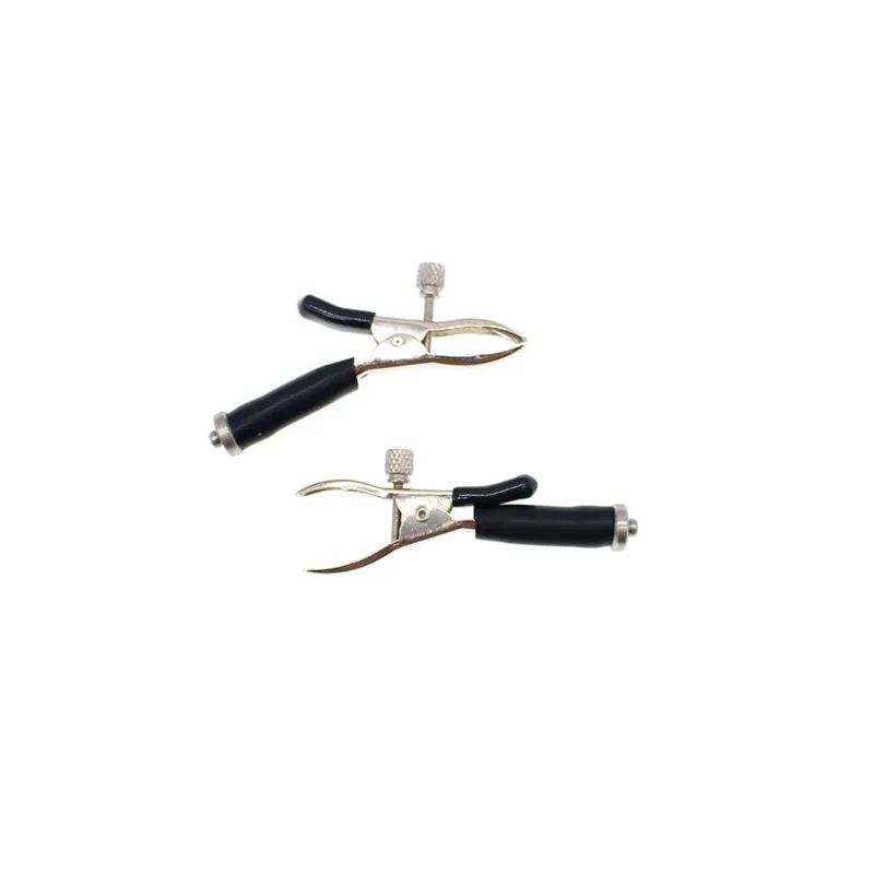 Sex Products Electric Shock Nipple Clamps Body Massage Breast Clip BDSM Fetish Labia Clips Vagina Stimulator Sex Toy for Couples