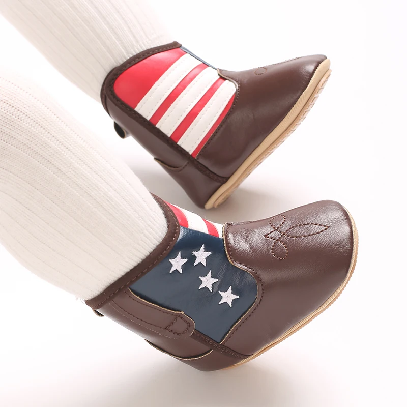 Baby Boots Made Of Soft PU and Cotton Autumn and Winter Short Boots With Rubber Soles Anti Slip Baby baby shoes baby boots