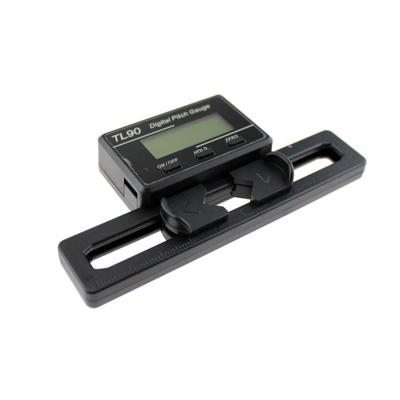 TL90 Digital Pitch Gauge LCD Backlight Display Blades Angle Measurement Tool Pitch Gauge Dropship 5