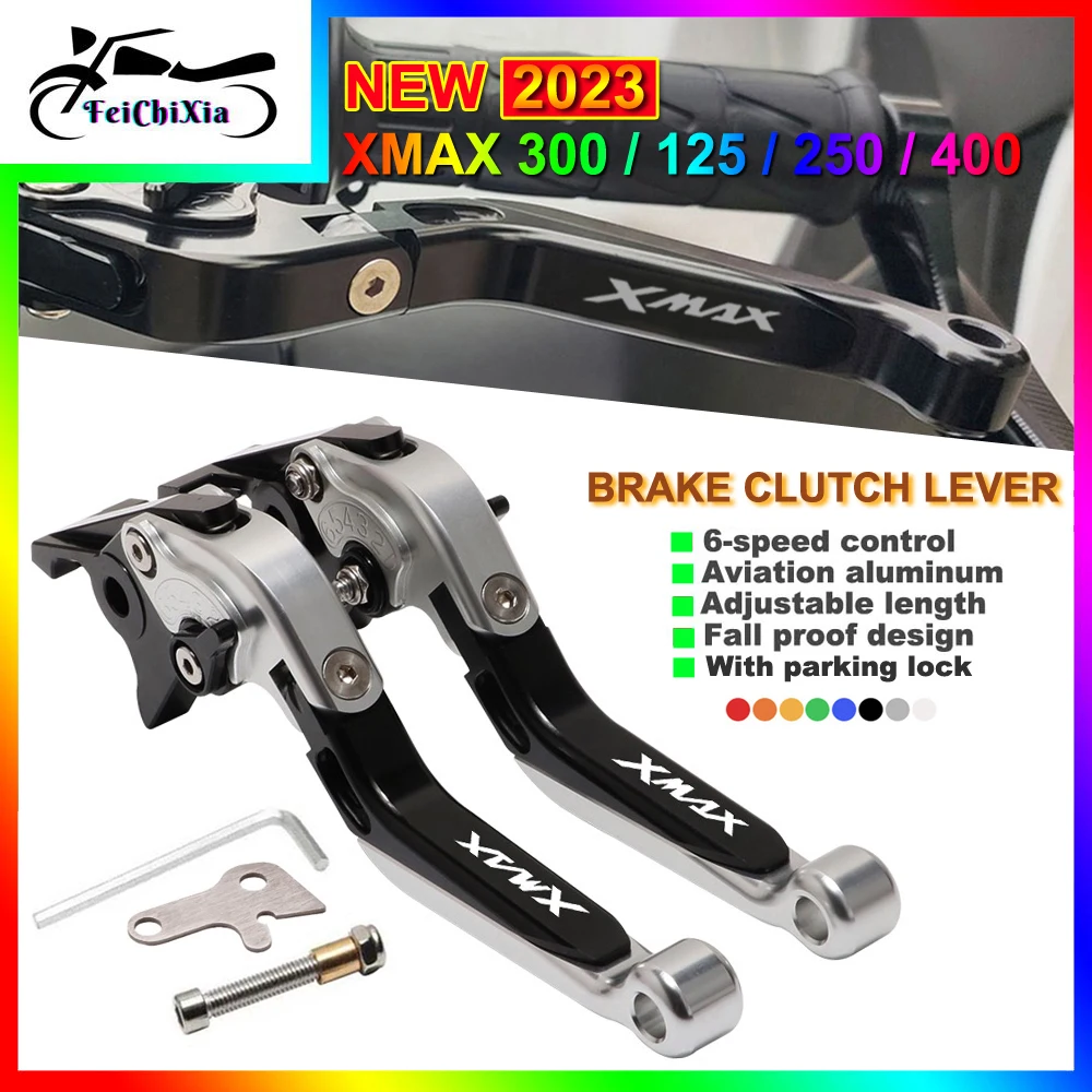 Per Yamaha Xmax 300 Xmax 400 Xmax 250 Xmax 125 Xmax Accessori 2023 Leva Freno Frizione Maniglia Freno A Mano Moto