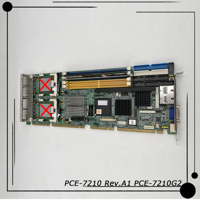 PCE-7210 Rev.A1 PCE-7210G2 для промышленной материнской платы Advantech 1