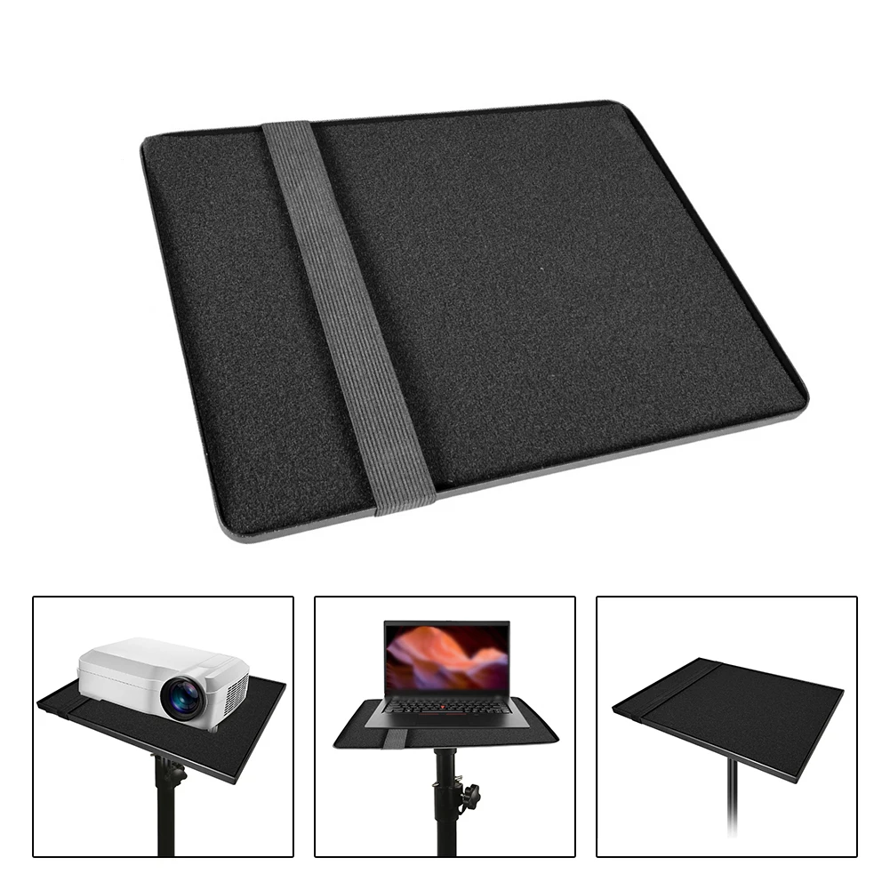 

Sound Card Tray Projectors Tray Platform Holder Foam Cushion 39*29cm Projector Bracket Tray For Tripod Bracket