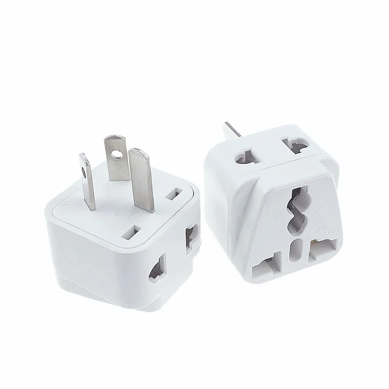 Australia New Zealand China Power Plug Adapter AU Travel Adapter 2 in 1 USA Grounded Outlet Universal Socket-Type I-Argentina